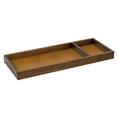 Changer Tray Universal Wide Natural Walnut