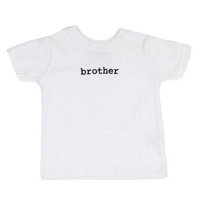 Kidcentral Essentials-Infant T-Shirt  Brother White 18-24M