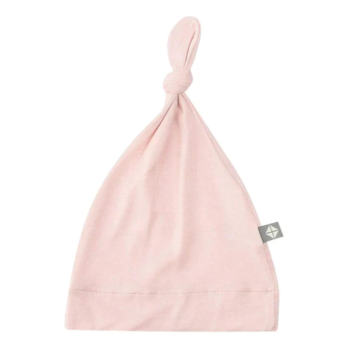 Knotted Cap 0-3 blush