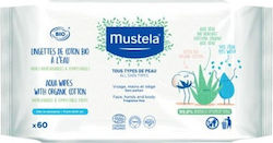Organic Cotton Wipes With Water