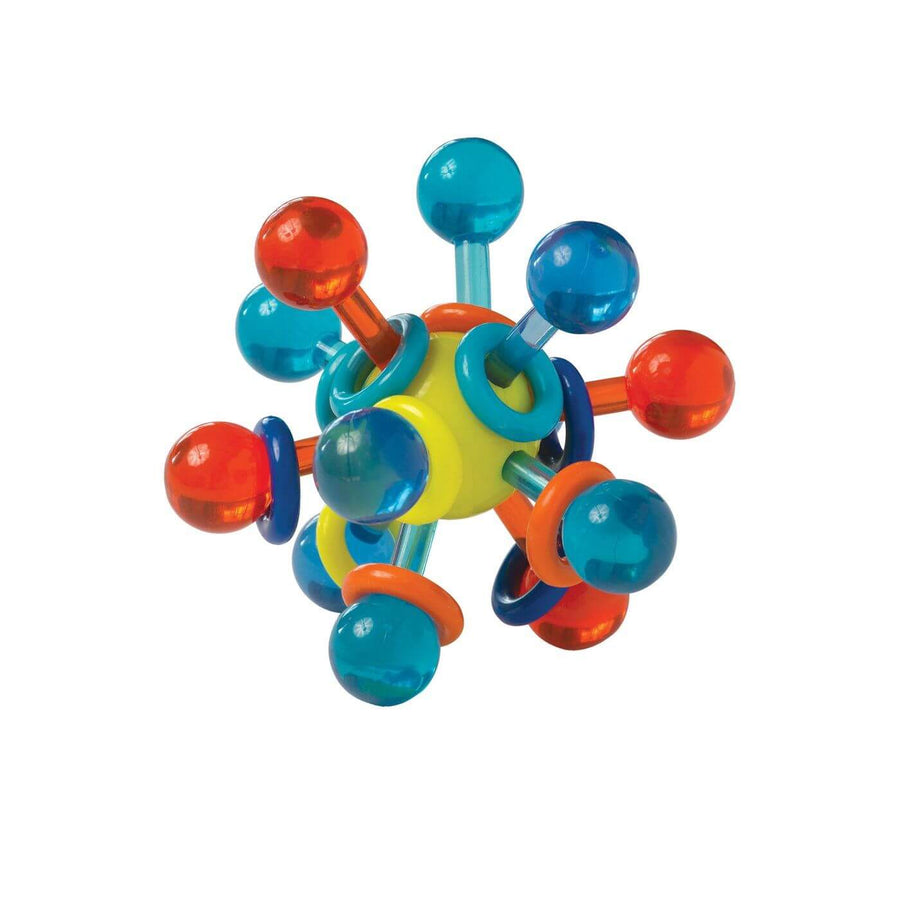 Manhattan Toy Transparent Atom Teether