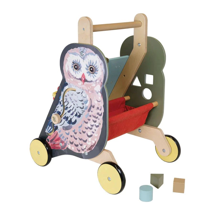 Manhattan Toy Wildwoods Owl Push - Cart