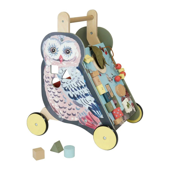Manhattan Toy Wildwoods Owl Push - Cart