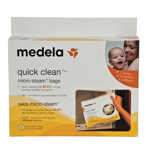 Medela Quick Clean Micro Steam Bags 5 Pack