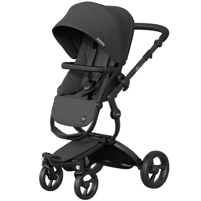 Mima - Xari Sport (Black Chassis) - Charcoal with Carry Cot