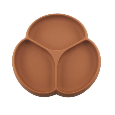 Silicone Suction Plate- Moroccan Clay