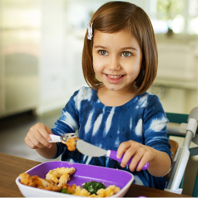 Munchkin Splash Toddler Fork, Knife & Spoon Set