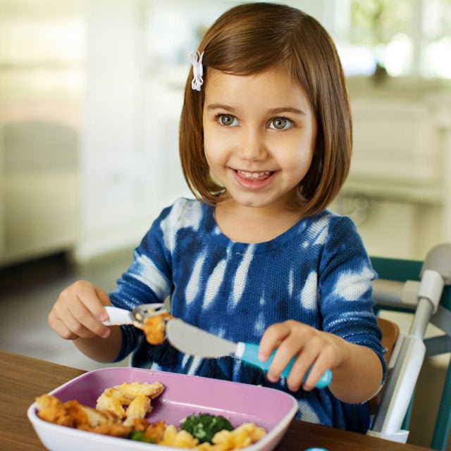 Munchkin Splash Toddler Fork, Knife & Spoon Set