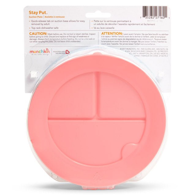 Munchkin Munchkin Stay Put Suction Plate