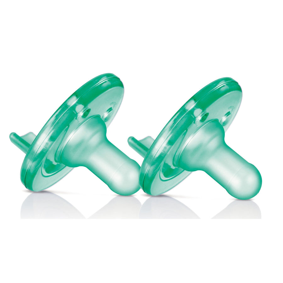 Philips AVENT Soothie Pacifier 0 - 3m 2pk Pacifiers & Teethers Green - Image 2