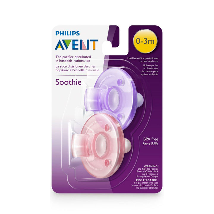 Philips AVENT Soothie Pacifier 0 - 3m 2pk