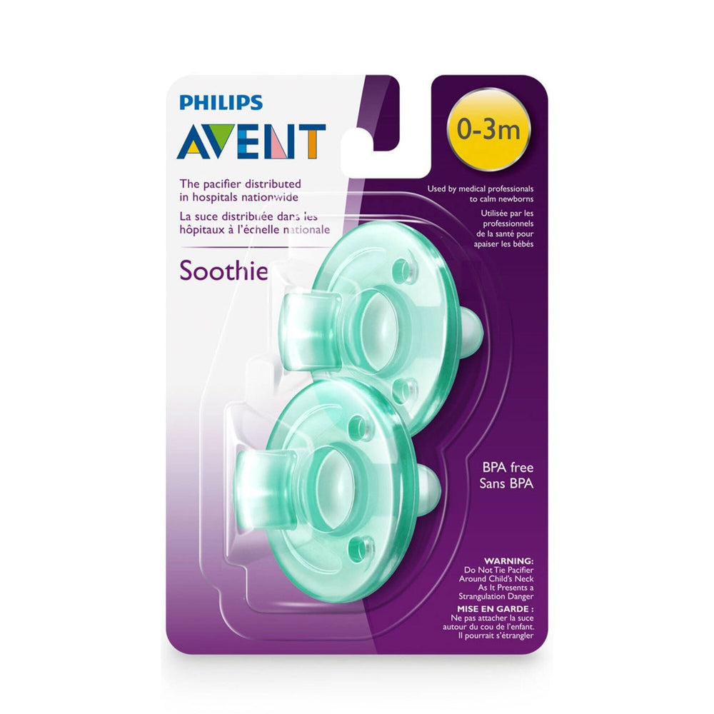 Philips AVENT Soothie Pacifier 0 - 3m 2pk Pacifiers & Teethers Pink/Purple - Image 5