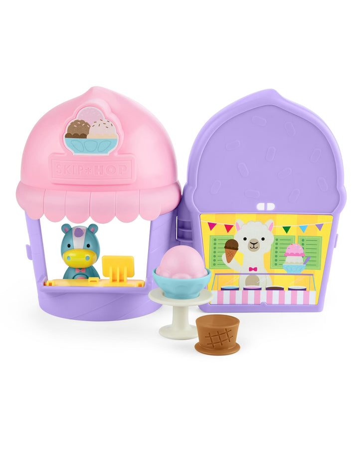 Skip Hop Zoo Ice Cream Shoppe Playset Toy