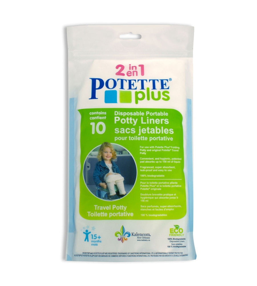 Potette Potette Plus - Disposable Portable Potty Liners