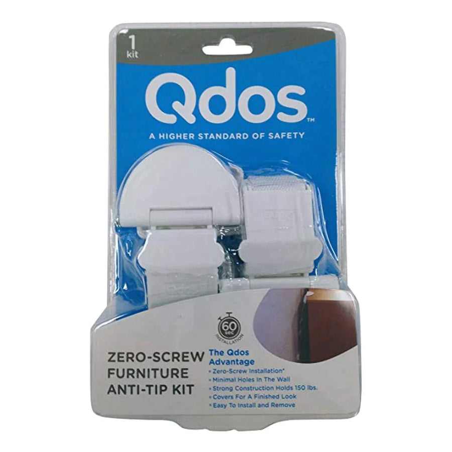 Qdos Zero Screw Furniture Anti - Tip Kit