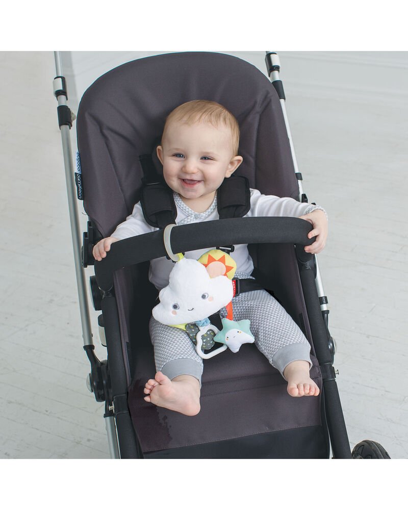 Skip Hop Silver Lining Cloud Jitter Stroller Baby Toy