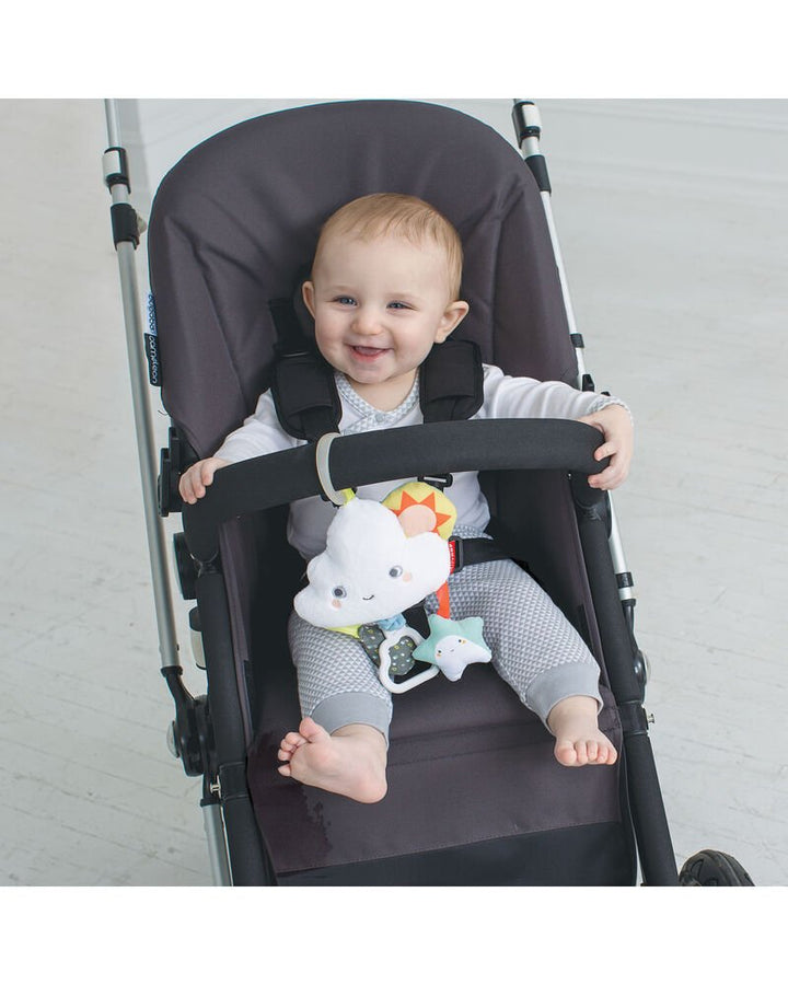 Skip Hop Silver Lining Cloud Jitter Stroller Baby Toy