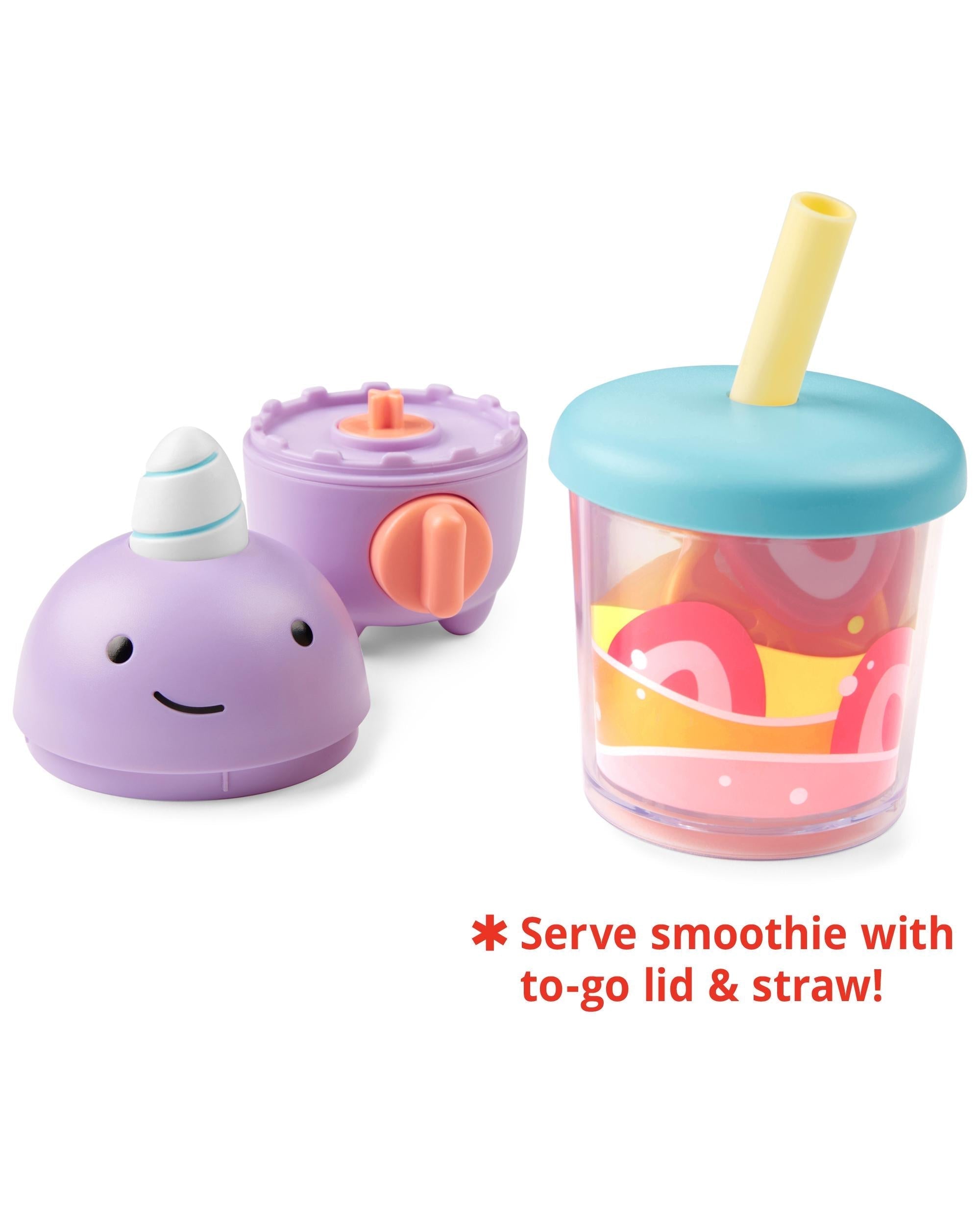Skip Hop ZOO Shake It Up Smoothie Set - Fun Kids Kitchen Toy