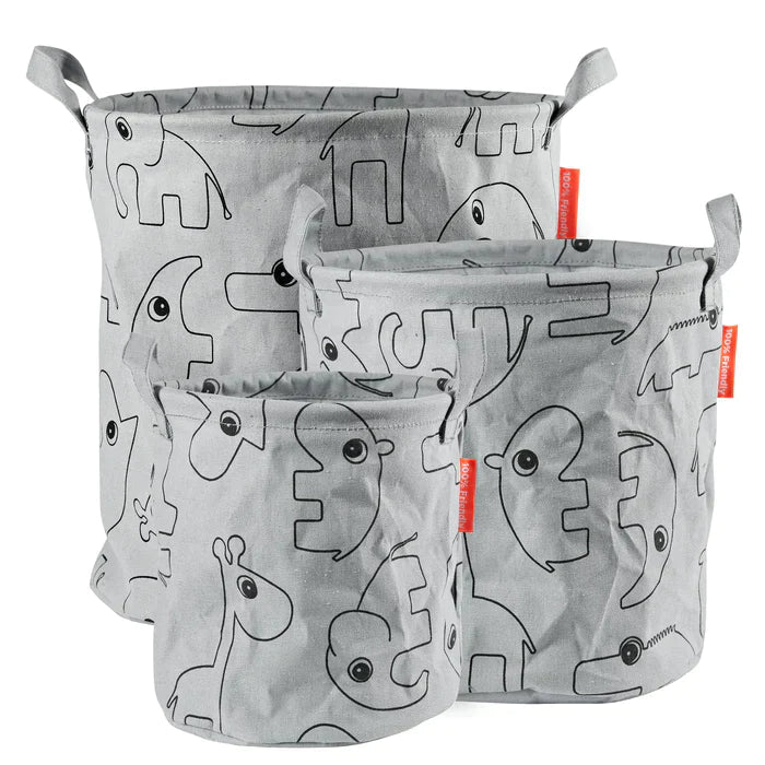 Done By Deer storage baskets 3 pcs