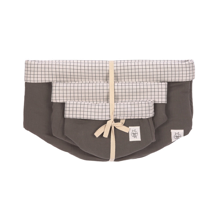 Lassig Storage Basket 3 pcs, anthracite