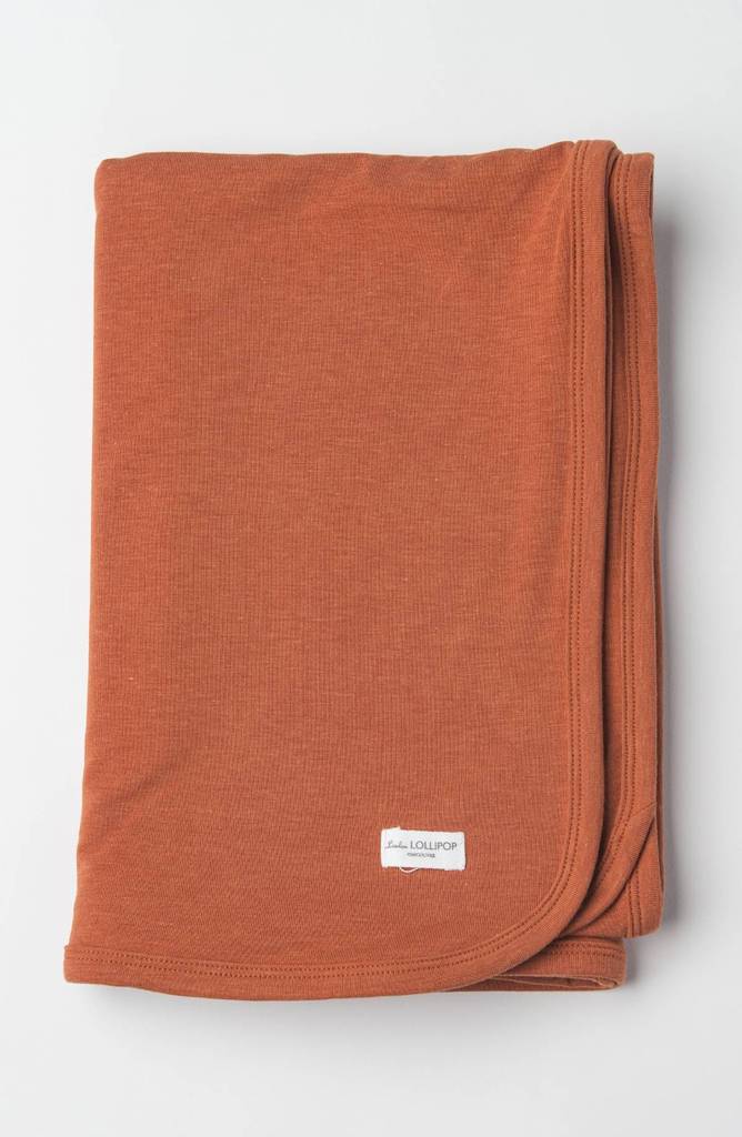 LOULOU LOLLIPOP LOULOU LOLLIPOP Stretch Knit Blanket in TENCEL Swaddling & Receiving Blankets