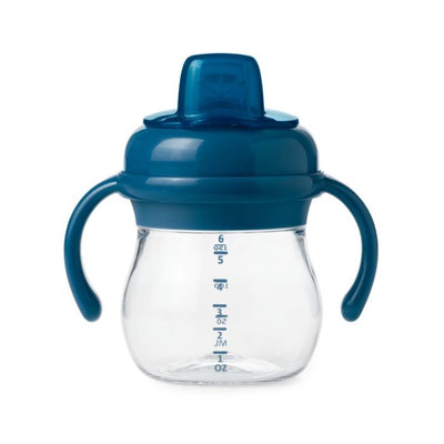 Transition Soft Spout Sippy Cup /Handles 6 oz -Navy