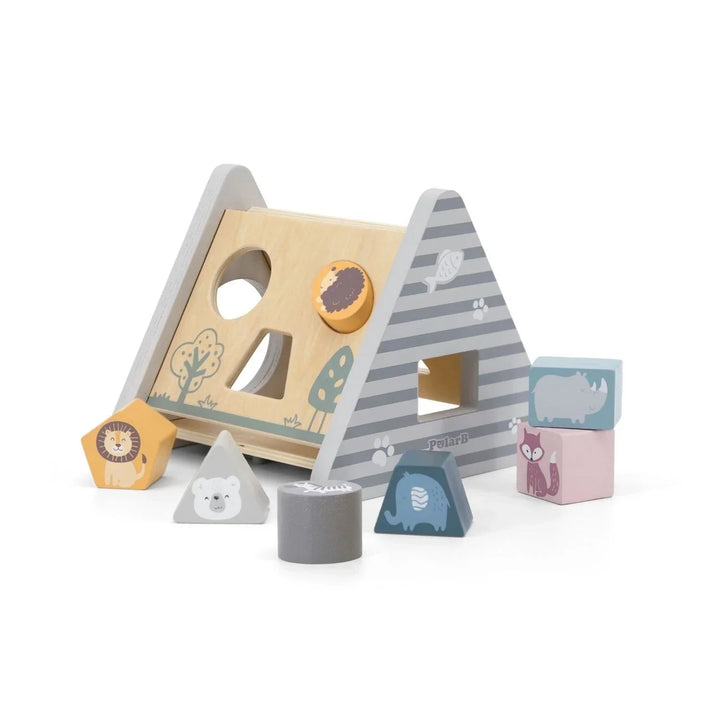 viga PolarB Shape Sorter & Gear Play