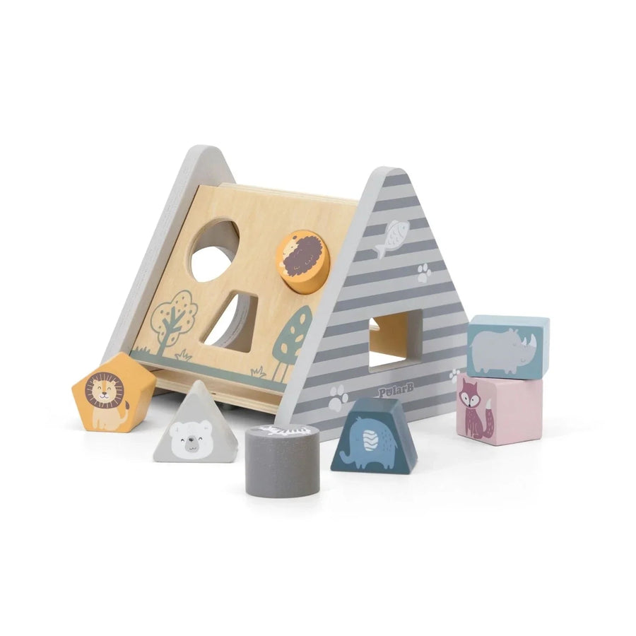 viga PolarB Shape Sorter & Gear Play
