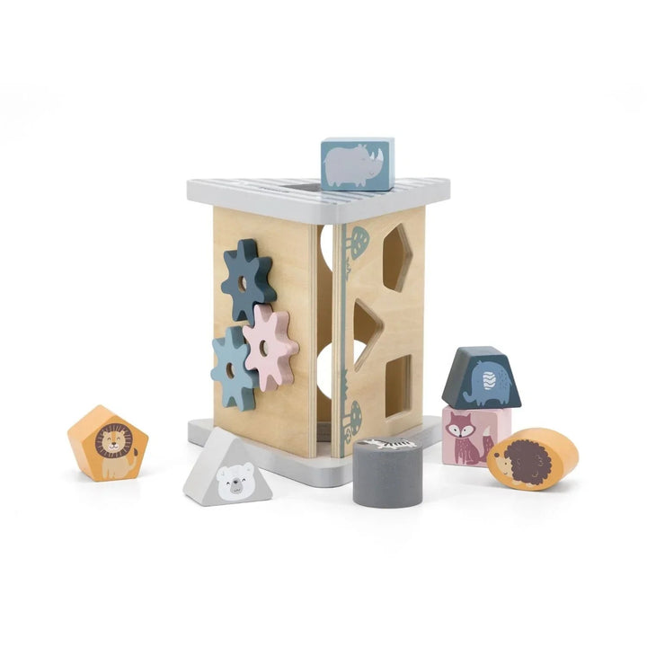 viga PolarB Shape Sorter & Gear Play