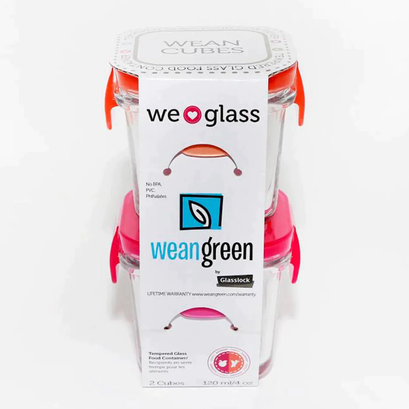 Wean Cube - 4oz/120 ml - Raspberry & Carrot | Macklem's Canada