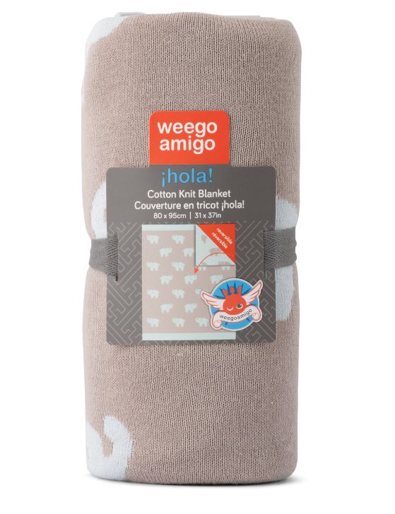 Weegoamigo Hola Weegoamigo Hola Knit Blanket